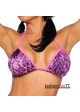 BodyZone Apparel Lace Print Tri-Top - PR1650PL - 2 Colours