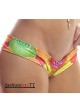 BodyZone Apparel Reversible Candy Scrunch-Back Super Micro Shorts - RC008