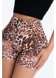 Firenze Leopard Bike Shorts