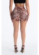 Firenze Leopard Bike Shorts