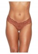 Frederick's of Hollywood Bridgette Stretch Cotton & Lace Thong Panty - X37-1021