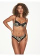 Frederick's of Hollywood Cherie Contour Cup Printed & Lace Bra - X20-3113