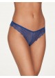 Frederick's of Hollywood Saffron Floral Lace Thong Panty - X37-1975