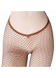 Sparkly V-Waist Medium Mesh Carnival Tights - 3 Colours