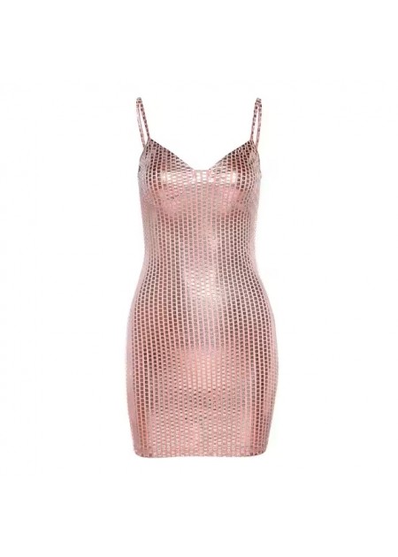 Nightclub Checkered Sequins Mini Dress Nightclub Checkered Sequins Mini Dress