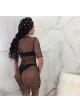 Sparkling Sequin Fishnet Beach Dress