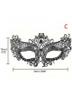 Seductive Embroidered Eye Mask - 6 Design Options