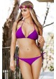 Jelly Swimwear Side-Tie Bikini Swinsuit