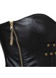 Kranchungel Sexy Women's Punk Rock Faux Leather Corset