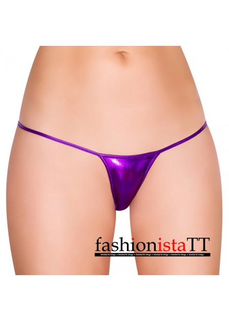 ROMA Shiny Micro G-String - microLQ - 3 Colours