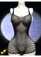 Sleeveless Fishnet Romper - 2 Colour Options