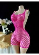 Sleeveless Fishnet Romper - 2 Colour Options
