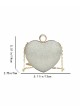 Heart Bling Party Clutch