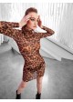 Leopard Print Bodycon Dress