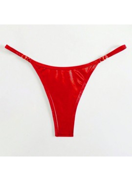 Metallic Thong Bikini Swim Bottom - 2 COLOUR OPTIONS