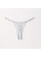 Metallic Thong Bikini Swim Bottom - 2 COLOUR OPTIONS