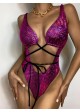 Snakeskin Metallic Cut-out Monokini Swimsuit