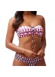 Tommy Bahama Cerise Tie-Front Bandeau Bikini Top - TSW82228T