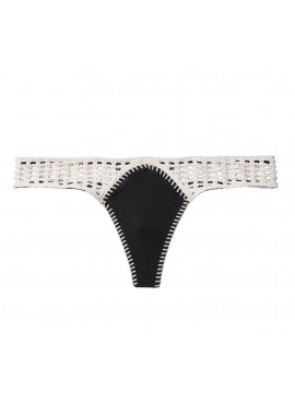 Victoria's Secret Carova Crochet Thong Bottom - 11189559