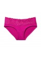 Victoria's Secret Lace Waist Cotton Hiphugger Panty - 11150308