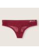 Victoria's Secret PINK Wear Everywhere Lace Thong Panty - 11174279