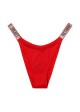 Victoria's Secret Shine Strap Brazilian Bikini Swim Bottom - 11187488