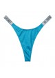 Victoria's Secret Shine Strap Laguna Thong Swim Bottom - 11187484