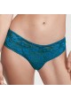 Victoria's Secret Stretch Cotton Pieced Lace Hiphugger Panty - 11189460