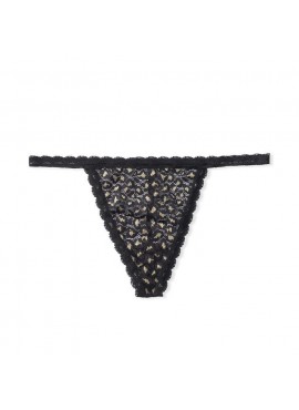 Victoria's Secret 'The Lacie' Shimmer Animal V-String Panty - 11192149