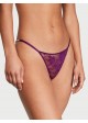 Victoria's Secret Very Sexy Shine Strap Lace V-String Panty - 11219456