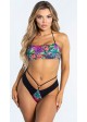 Tropical Oasis Strappy Bikini Bottom