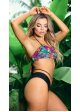 Tropical Oasis Strappy Bikini Bottom