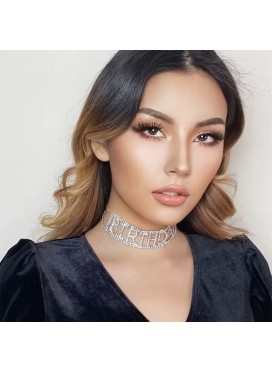 Birthday Bling Choker