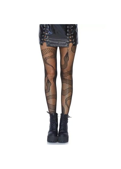 Black Serpent Pantyhose