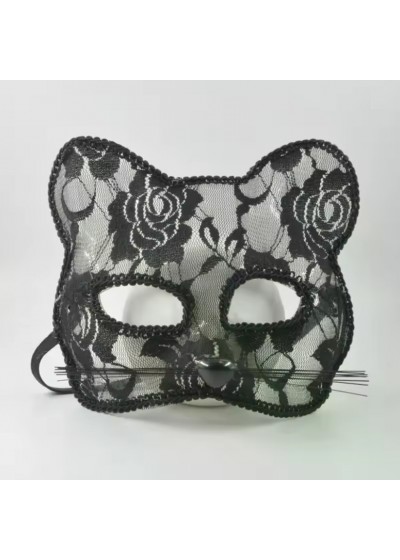Lace Cat Mask