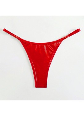 Metallic Thong Bikini Swim Bottom - 2 COLOUR OPTIONS